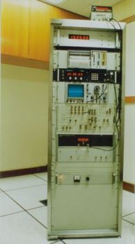 天文台首套銫原子鐘報時系統。（圖片來源：香港天文台網站）