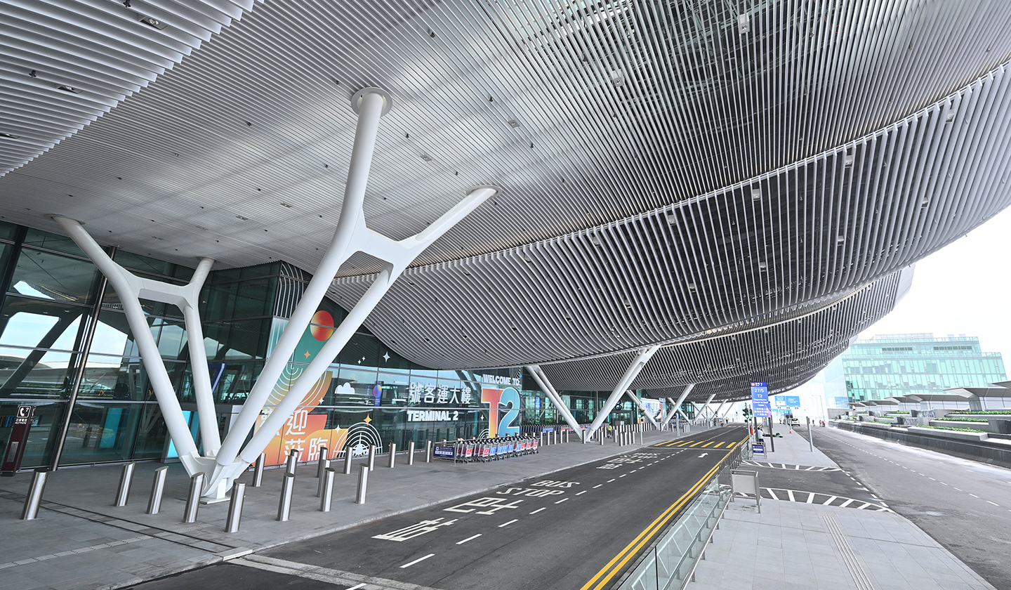 2026年5月27日，新一代二號客運大樓落成啟用。（香港機場管理局圖片）