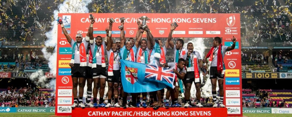 斐濟是七欖傳統勁旅，2019年獲得香港國際七人欖球賽銀盃賽冠軍。