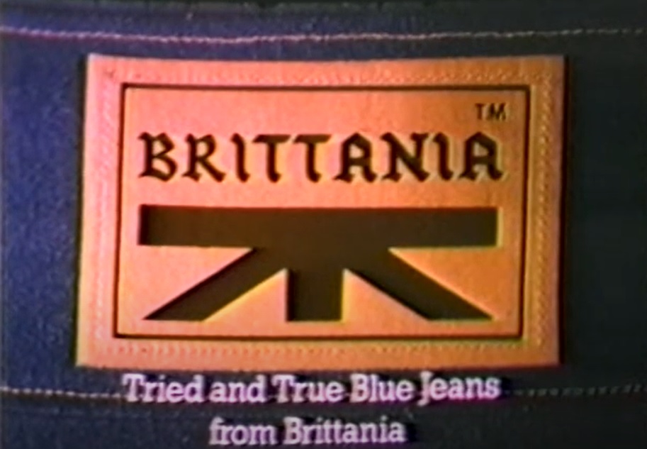 「奔騰」（Brittania）曾是美國紅極一時的牛仔褲品牌。（圖片來源：YouTube片段截圖）