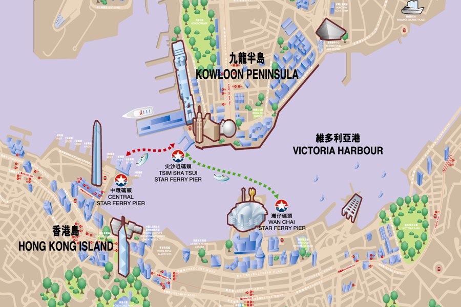 天星小輪是橫渡維港兩岸的交通工具，但紅磡海底隧道通車及發展鐵路系統後，令天星小輪載客量銳減。（圖片來源：天星小輪有限公司網頁）