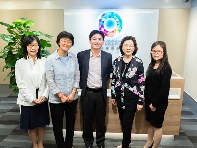 全國港澳研究所秘書長楊光先生到訪基金會