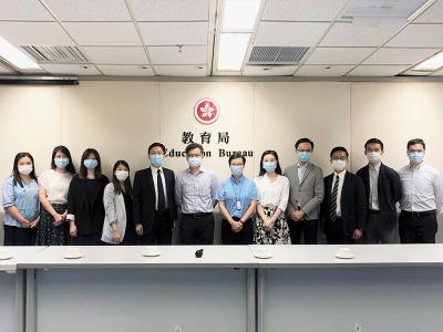 拜訪教育局課程發展處個人、社會及人文教育組