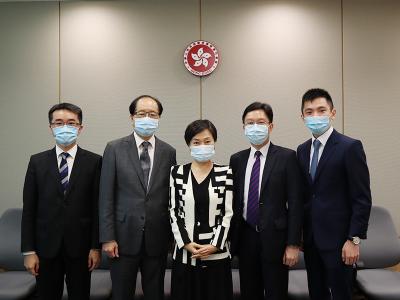 拜訪教育局副局長蔡若蓮博士